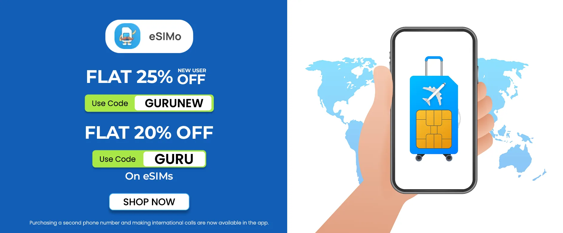 eSIMo Coupon