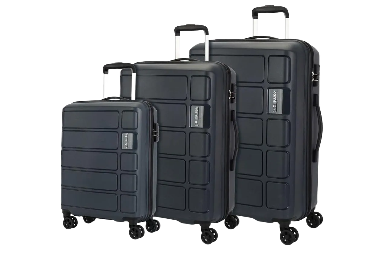 Kamiliant 3 Pc Trolley Bag Set