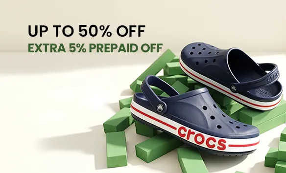 Sale - Up To 50% + Extra 5% Prepaid Off