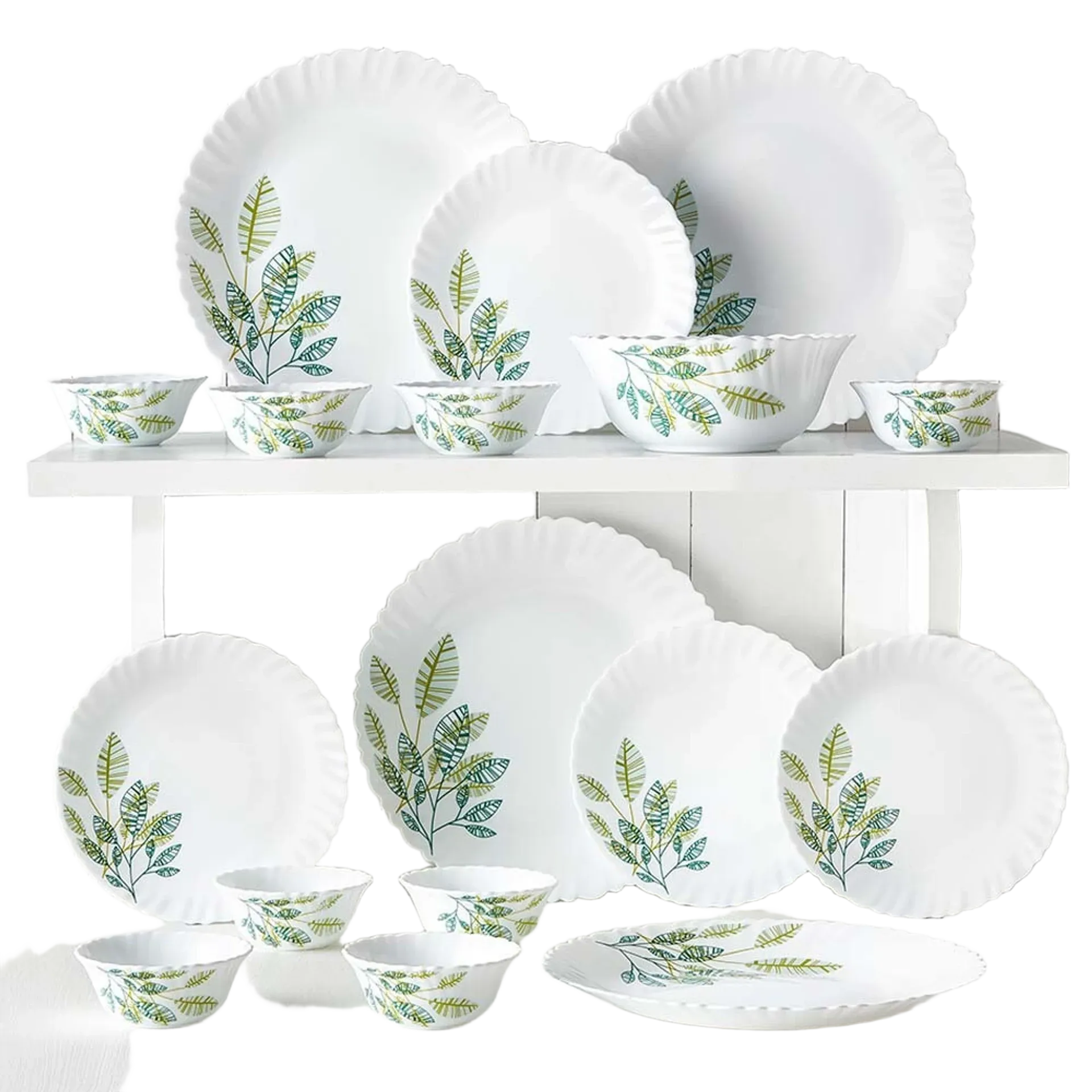 Larah Pack of 17 Dinner Set