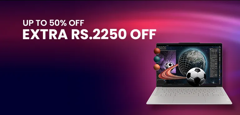 Freedom Sale - Up To 50% + Extra Rs.2,250 OFF + Up To 20K Bank CB + No-Cost EMI