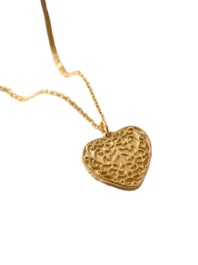 OnnMe Gold Plated Pendant & Chain
