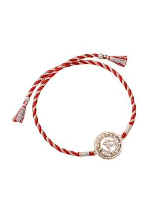 Silver Protected Om Rakhi