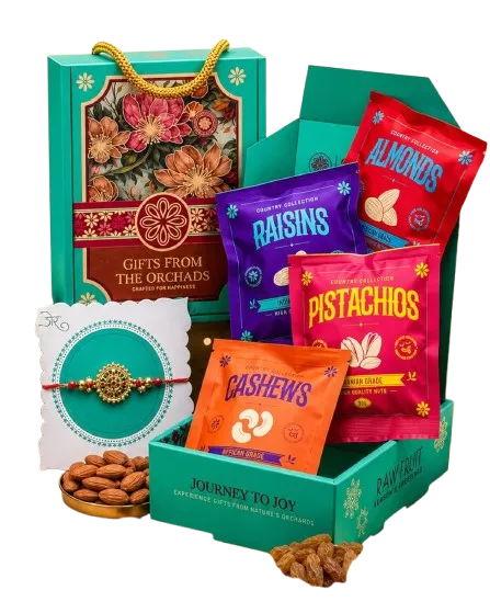Hyperfoods Rakhi Set for Brother (Dry Fruits)