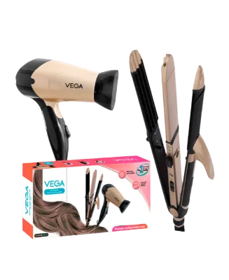 Vega Hair Dryer & Straightener 3 in 1 Combo