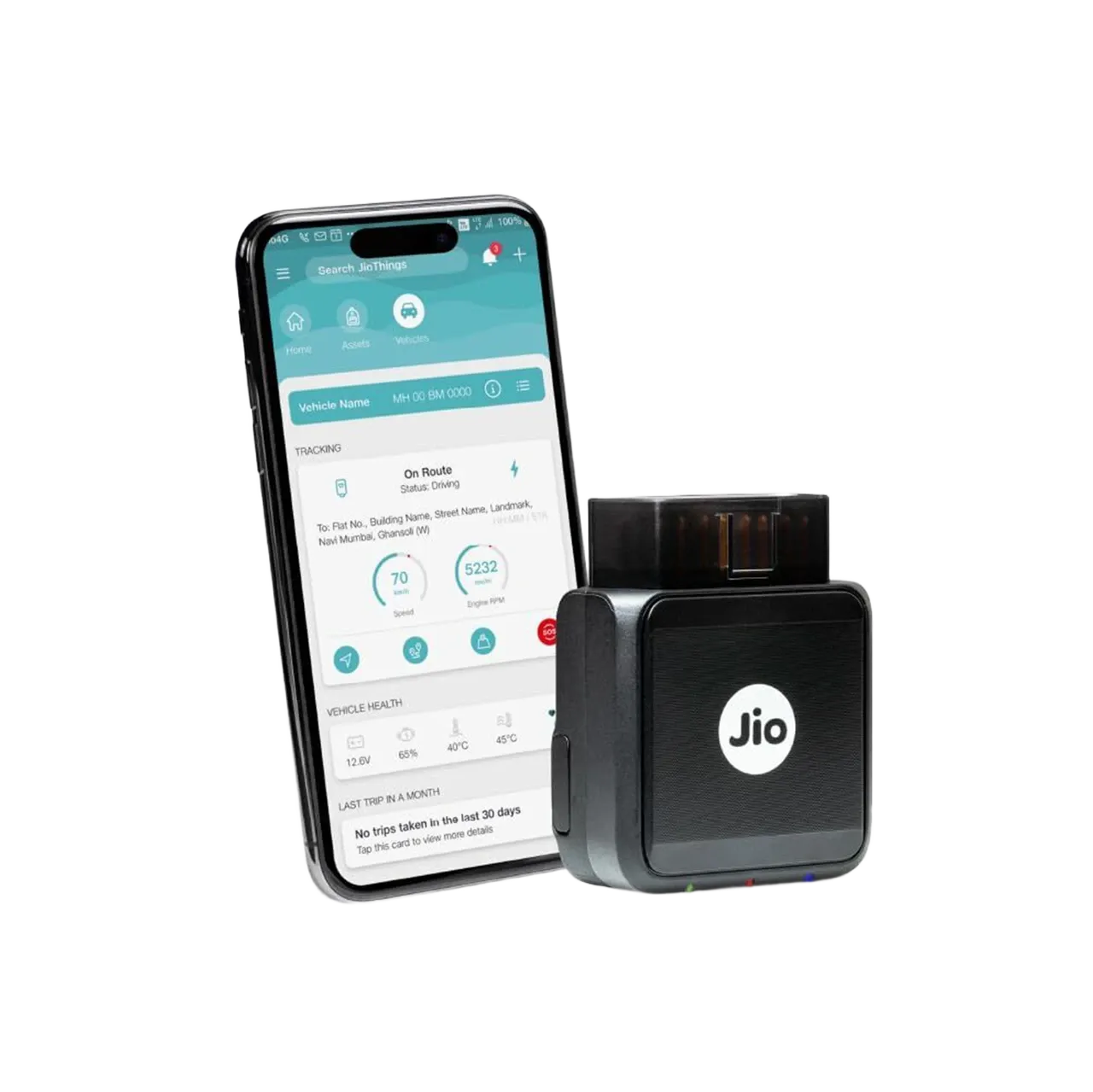 JioMotive OBD 4G Tracker & Wi-fi Router