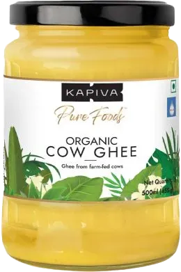 Kapiva Organic Ghee (500 ml)