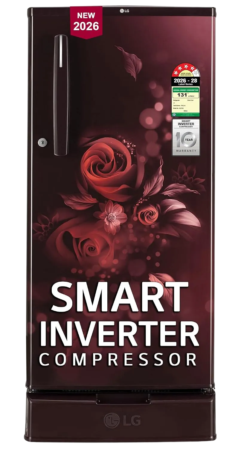 LG 185 L, 4 Star Single Door Refrigerator