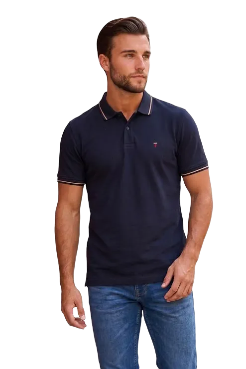 Louis Philippe Men's Polo T-Shirt