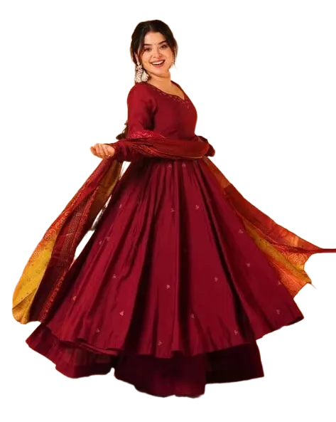 NYRIKA Embellished Anarkali Kurta Set