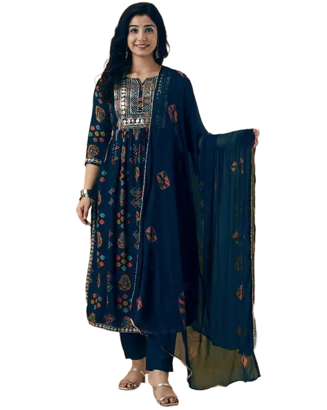 Nyrika Embroidered Kurta Set