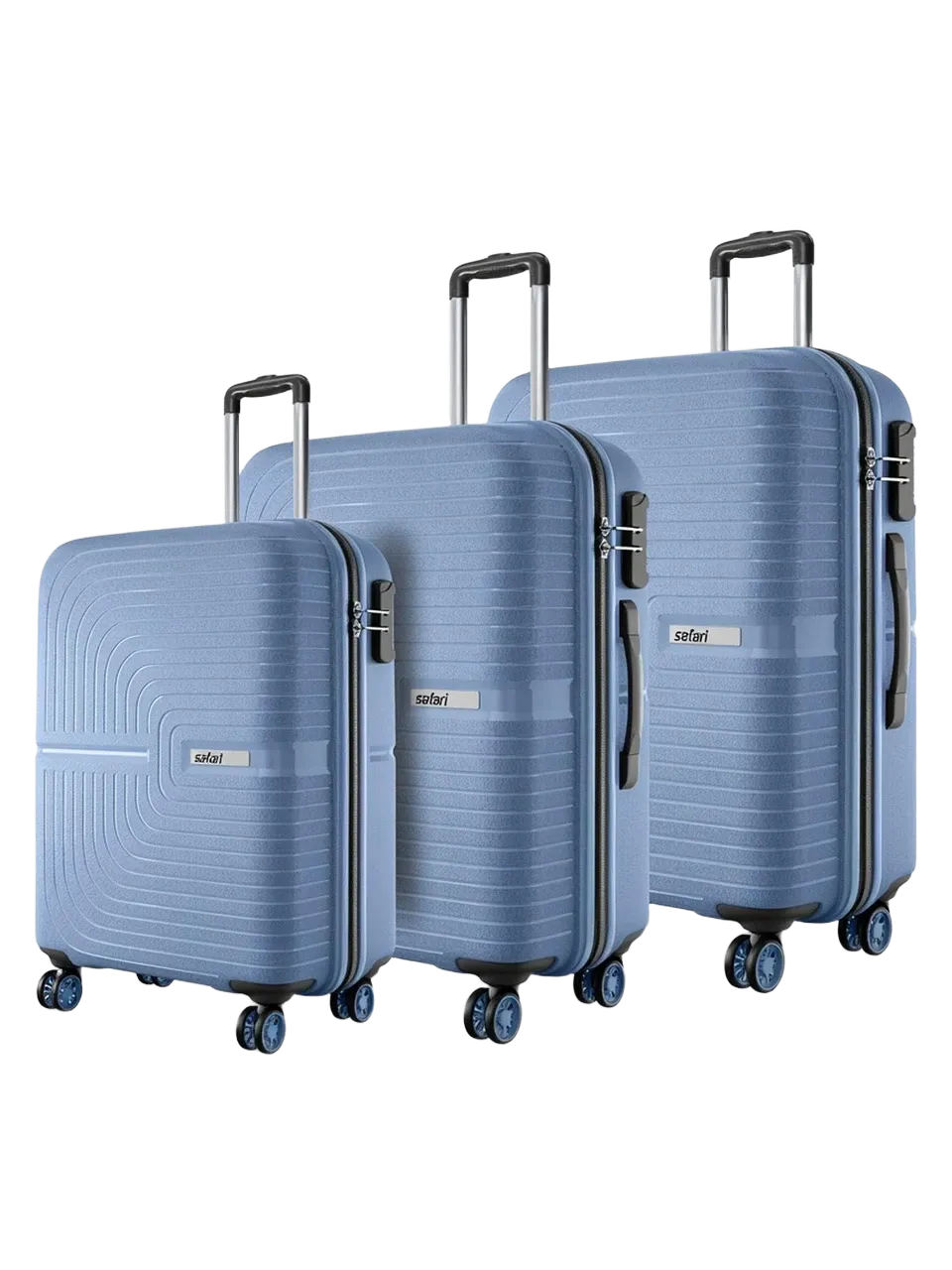 SAFARI Hard Body Set of 3 Luggage