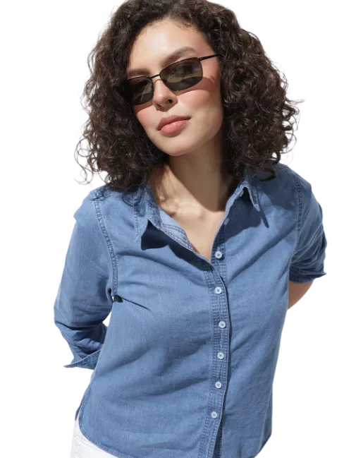 Roadster Denim Casual Shirt
