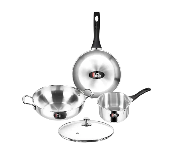 Milton Stainless Steel 4 Pc Kitchen Set