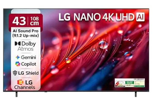 LG 108 cms 4K LED Tv