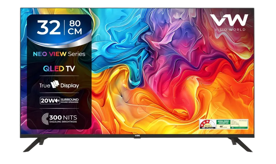 VW 32 Inches QLED TV