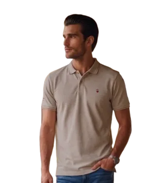 Louis Philippe Men's Polo T-Shirt