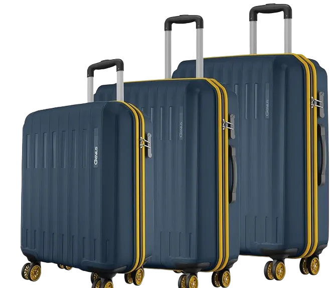 Safari Set of 3 Trolley Bags