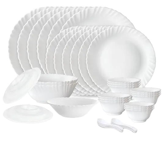 Larah By Borosil Dinner Set