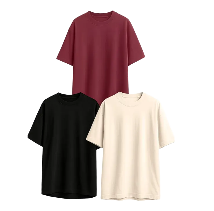Roadster Pack Of 3 Men's T-Shirts