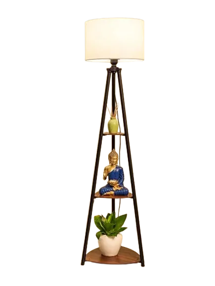 Crosscut Furniture LED Tripod Floor Lamp