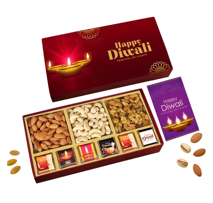 Chocoloony Premium Dryfruits Diwali Gift Box