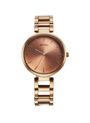Titan Brown Women Analog Watch