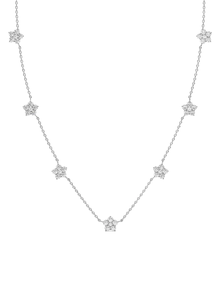 Silver Star Constellation Necklace