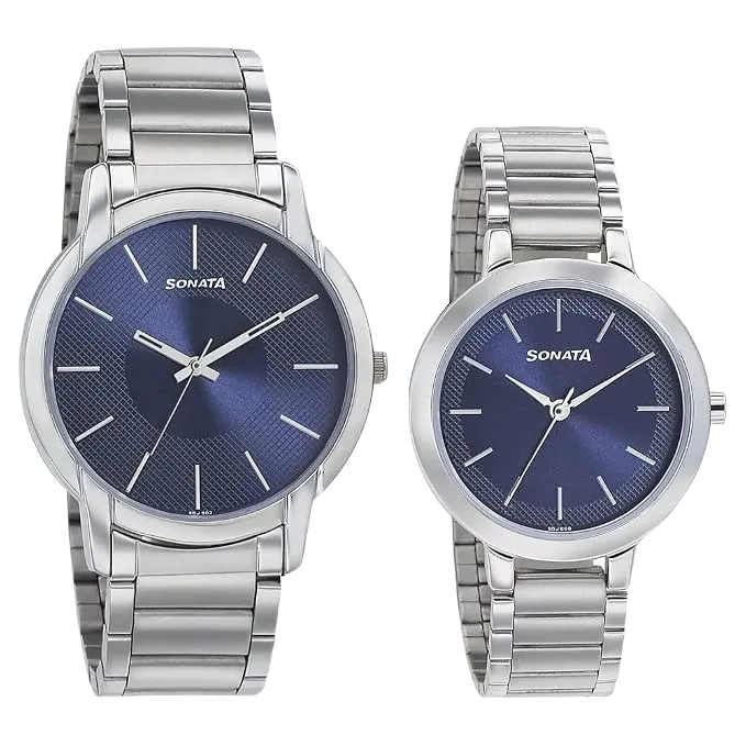 Sonata Bandhan Quartz Couple Watch