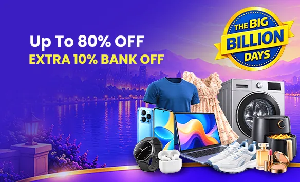 Big Billion Days - Up To 80% + Extra 10% Bank Off
