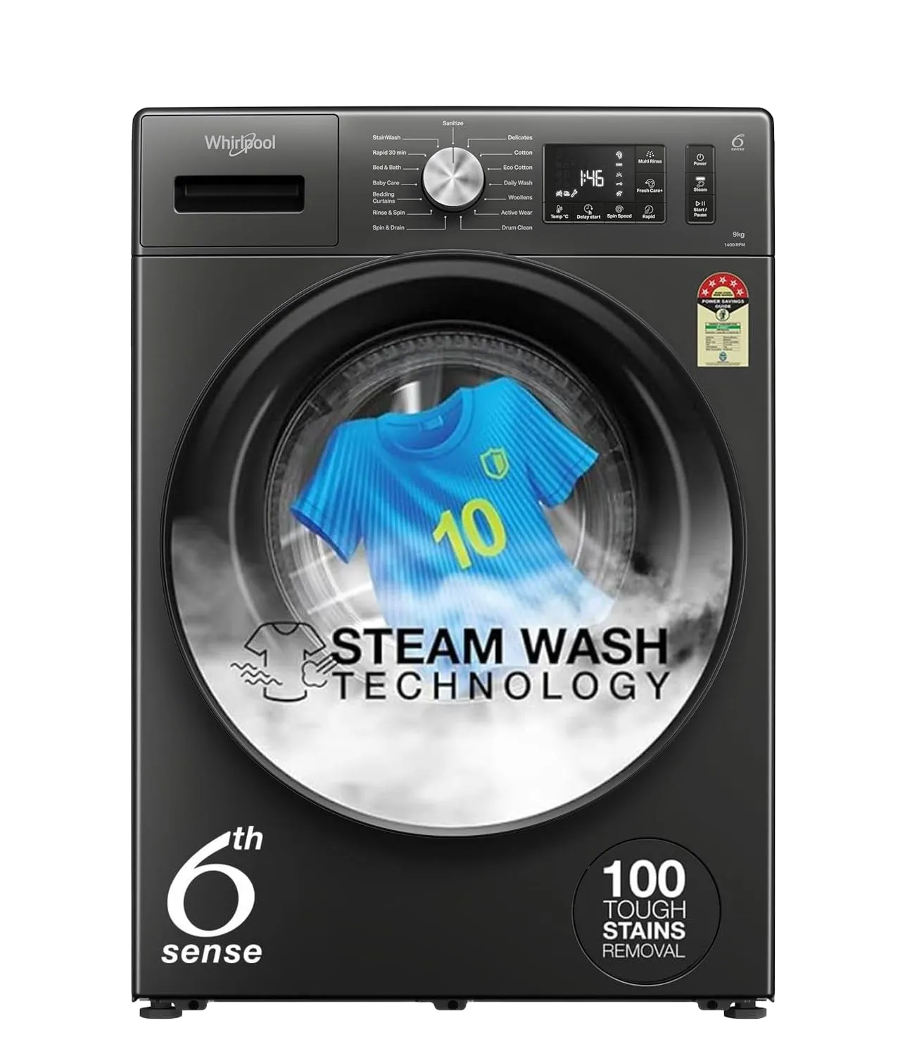 Whirlpool 9 Kg Washing Machine