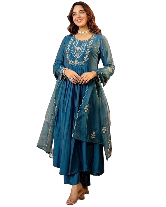 Nermosa Women Kurta Suit Set